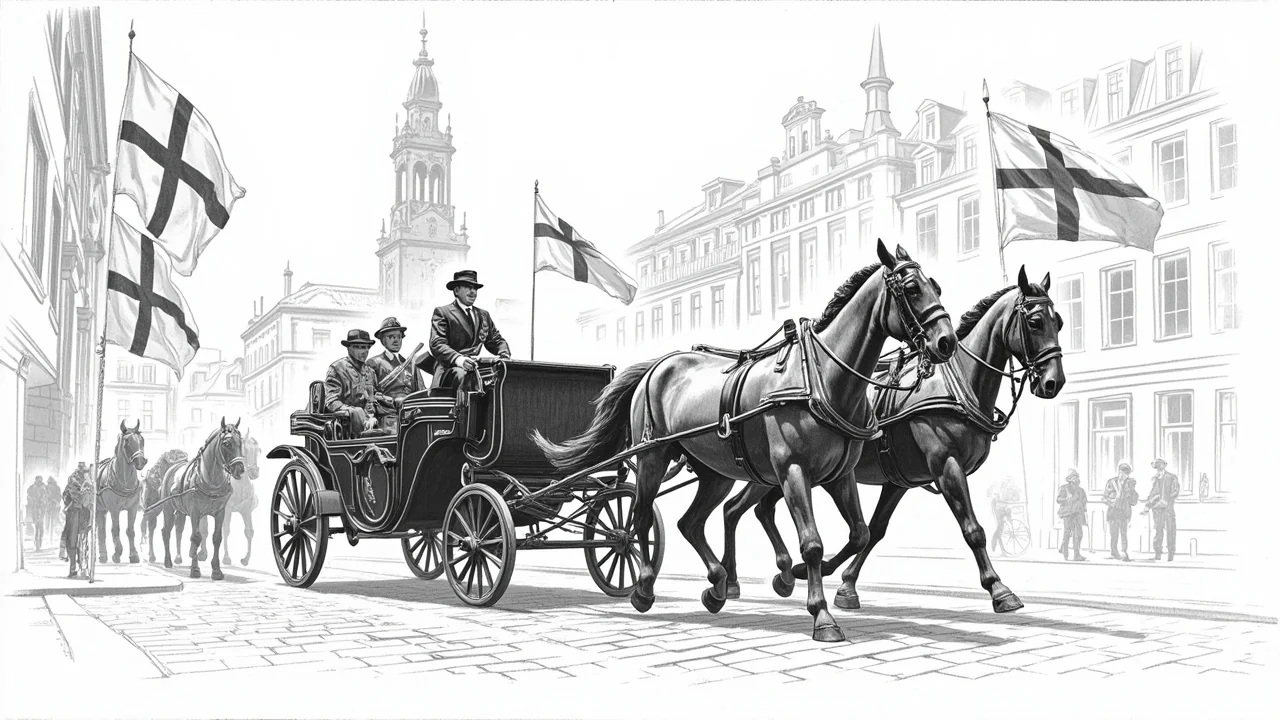 Queen Margrethe Celebrates Birthday with Copenhagen Carriage Procession