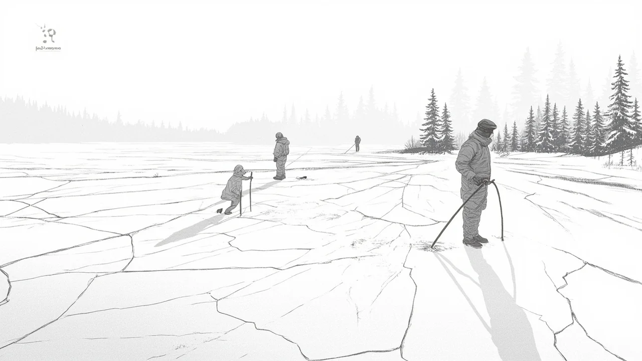 Finland's Saimaa Ice Half Its Normal Thickness