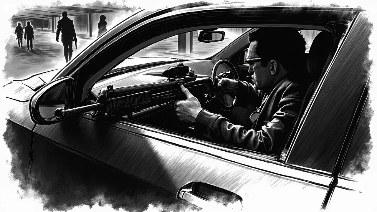 Norway police find machine pistol in car