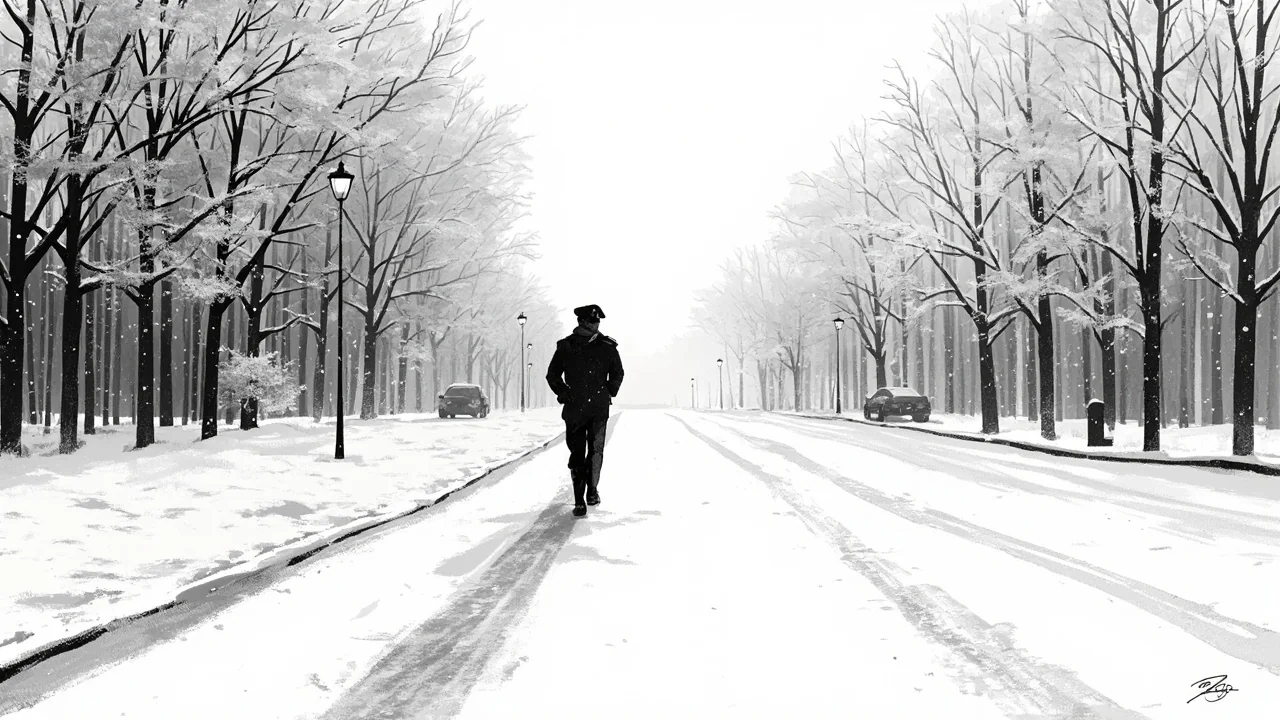 Denmark's Deep Freeze: Police Warn of Icy Roads