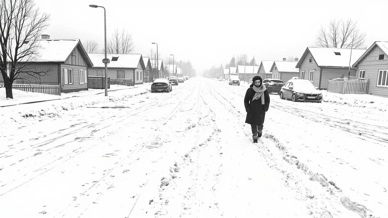 Finland snow removal failure: Street ignored for 14 days