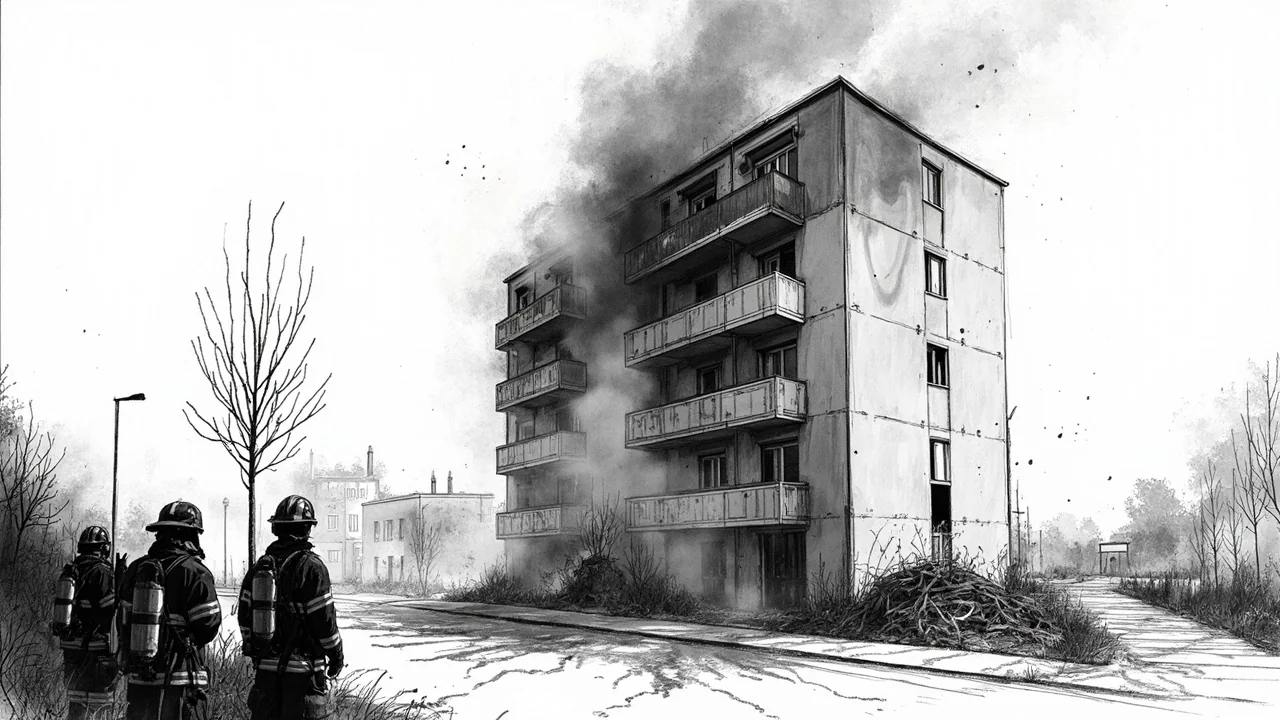 75-Year-Old Man Dies After Apartment Fire in Assens