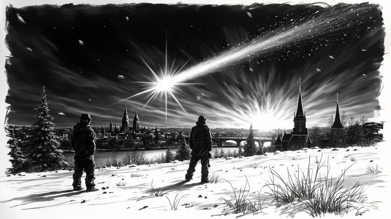 UFO or Missile? Swedish Experts Probe Intense Sky Phenomenon