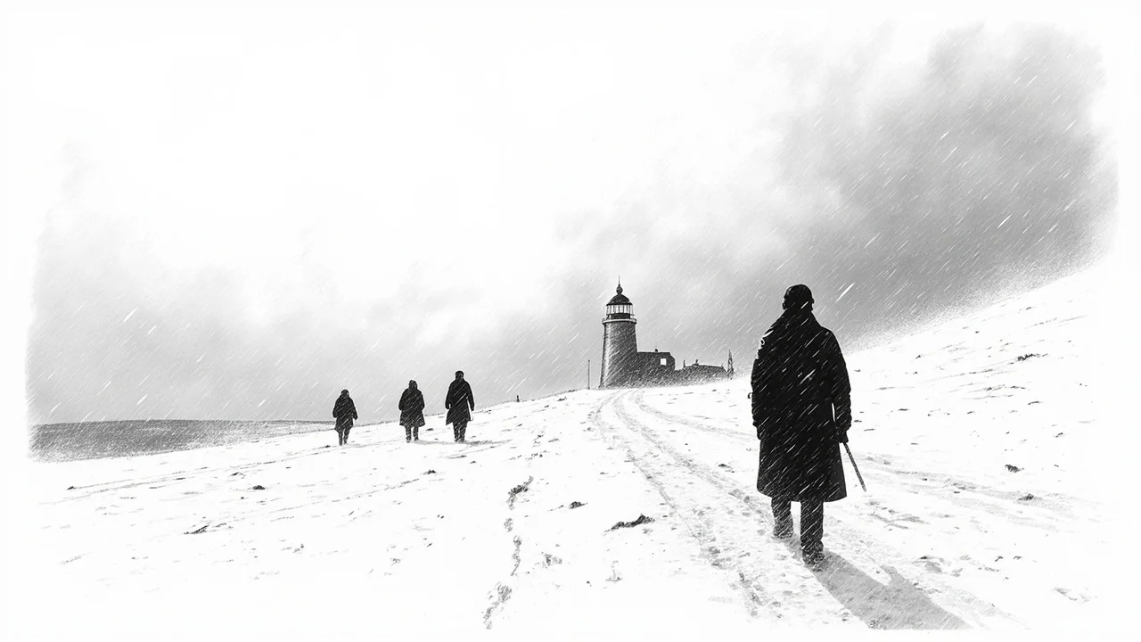 Denmark's Bornholm Island Isolates as Snow Hits