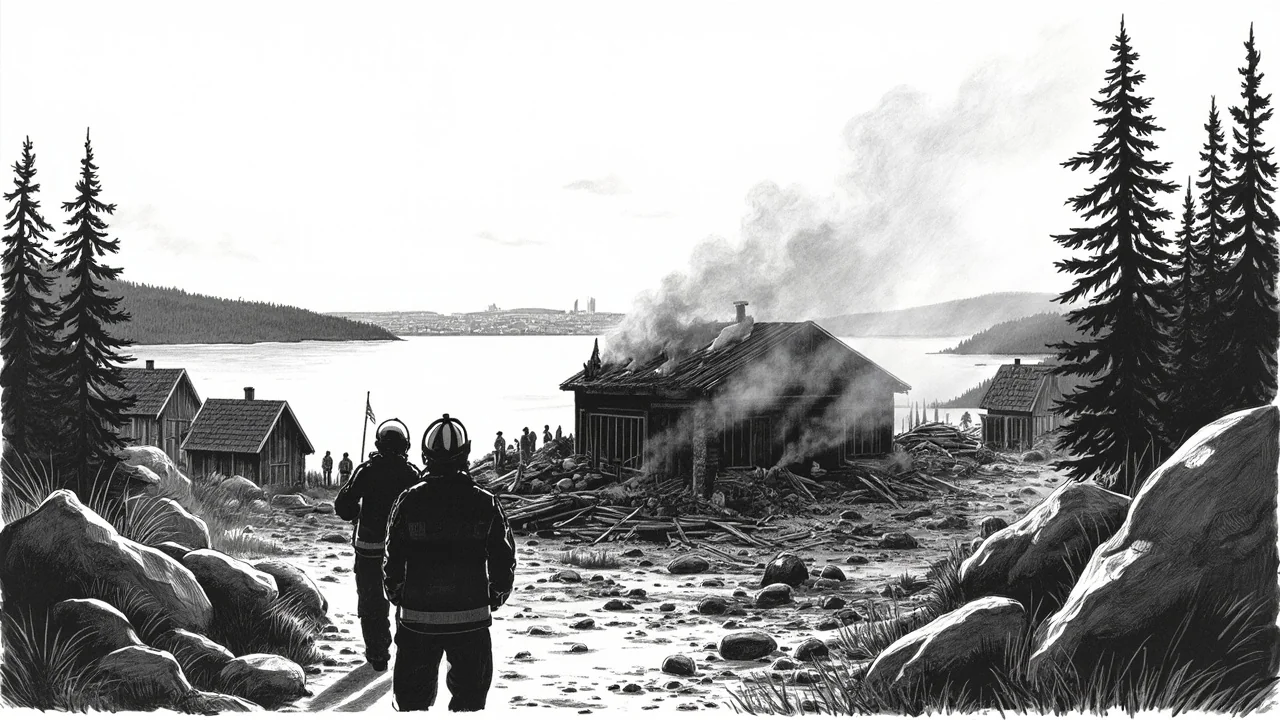 Two Dead in Nittedal House Fire Early Saturday