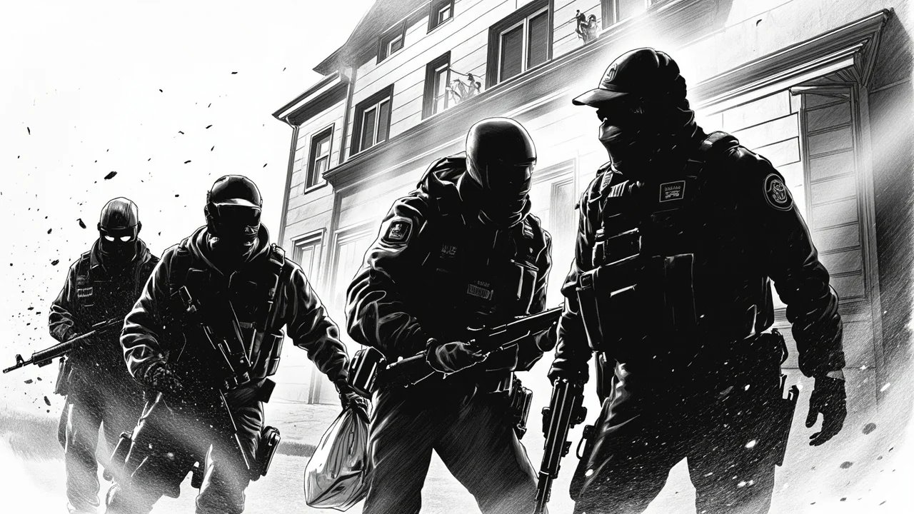 Finland Police Raid: 4 Arrested, Weapon and Drugs Seized