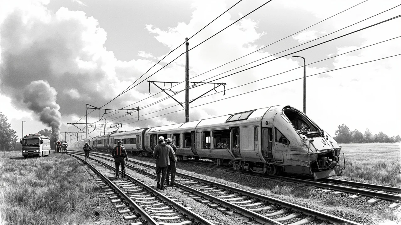 Train Accident Near Hillerød Triggers Massive Emergency Response