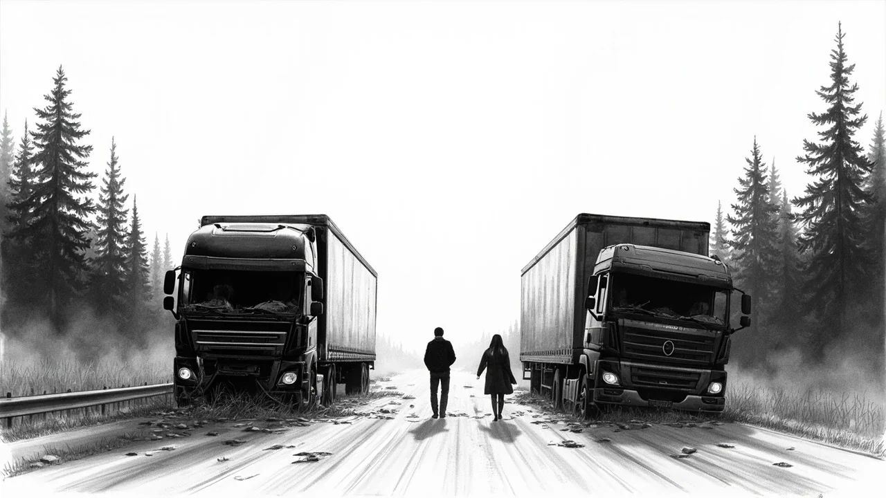 Sweden Truck Crash Leaves 2 Drivers Seriously Injured