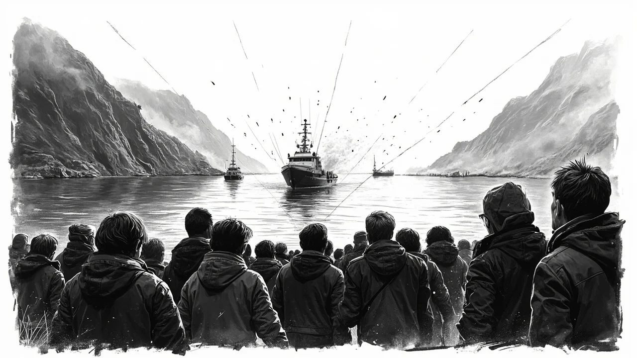 Norway Boat Fire Åfjord: 300-Meter Evacuation Zone