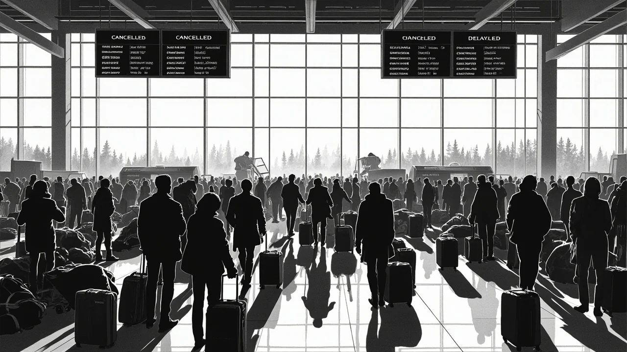 Helsinki Airport Tech Outage Strands Hundreds, Grounds All Departures