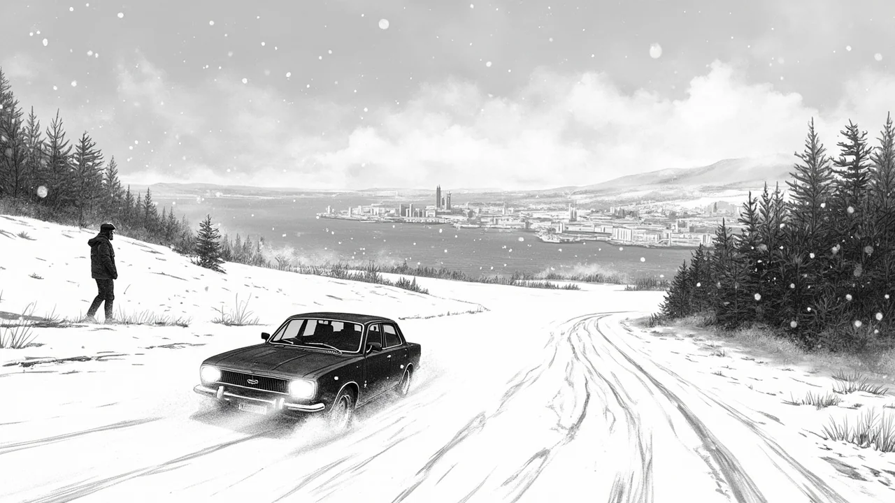 Whiteout Warning: Slippery Roads Across Norway