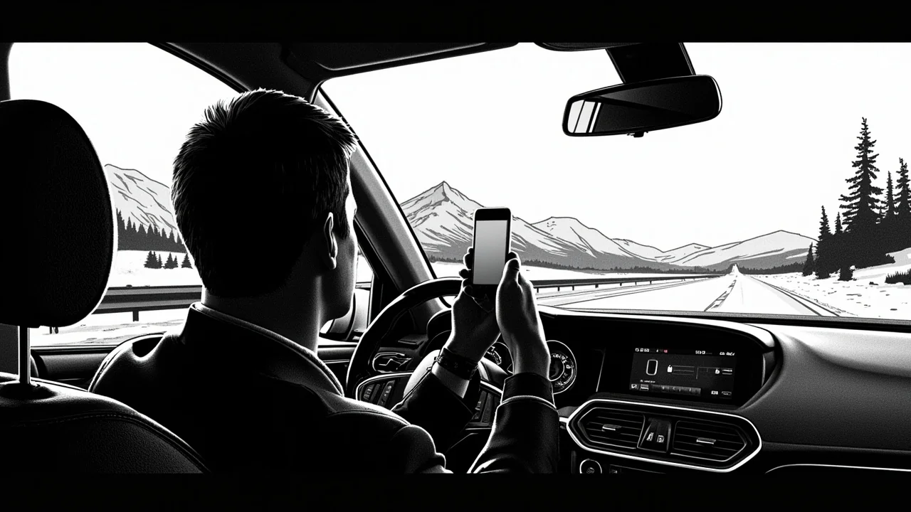 Norway Fines Drivers 10,450 Kr for Phone Use