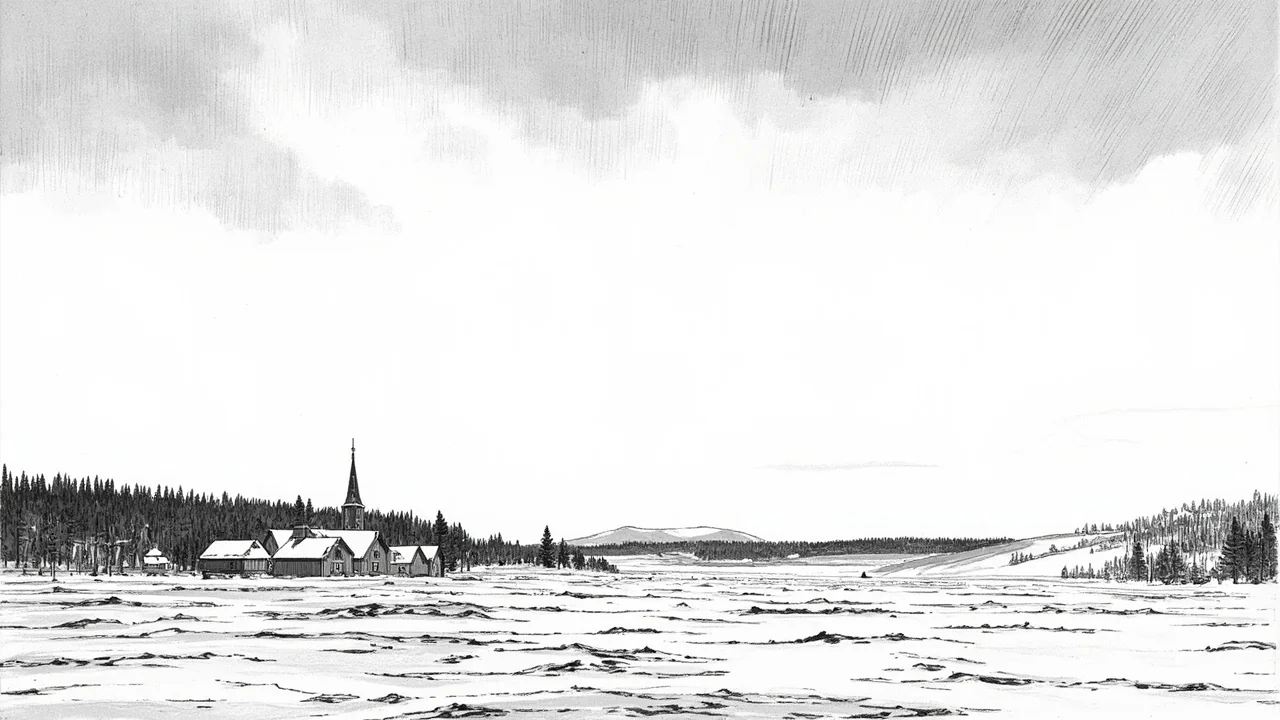 Sweden's Snow Mysteriously Vanishes: South Gets Buried