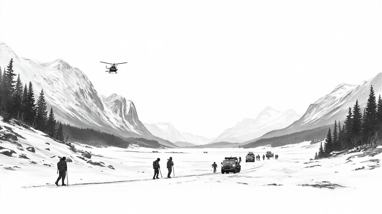 Search Underway for Two Missing Skiers in Agder