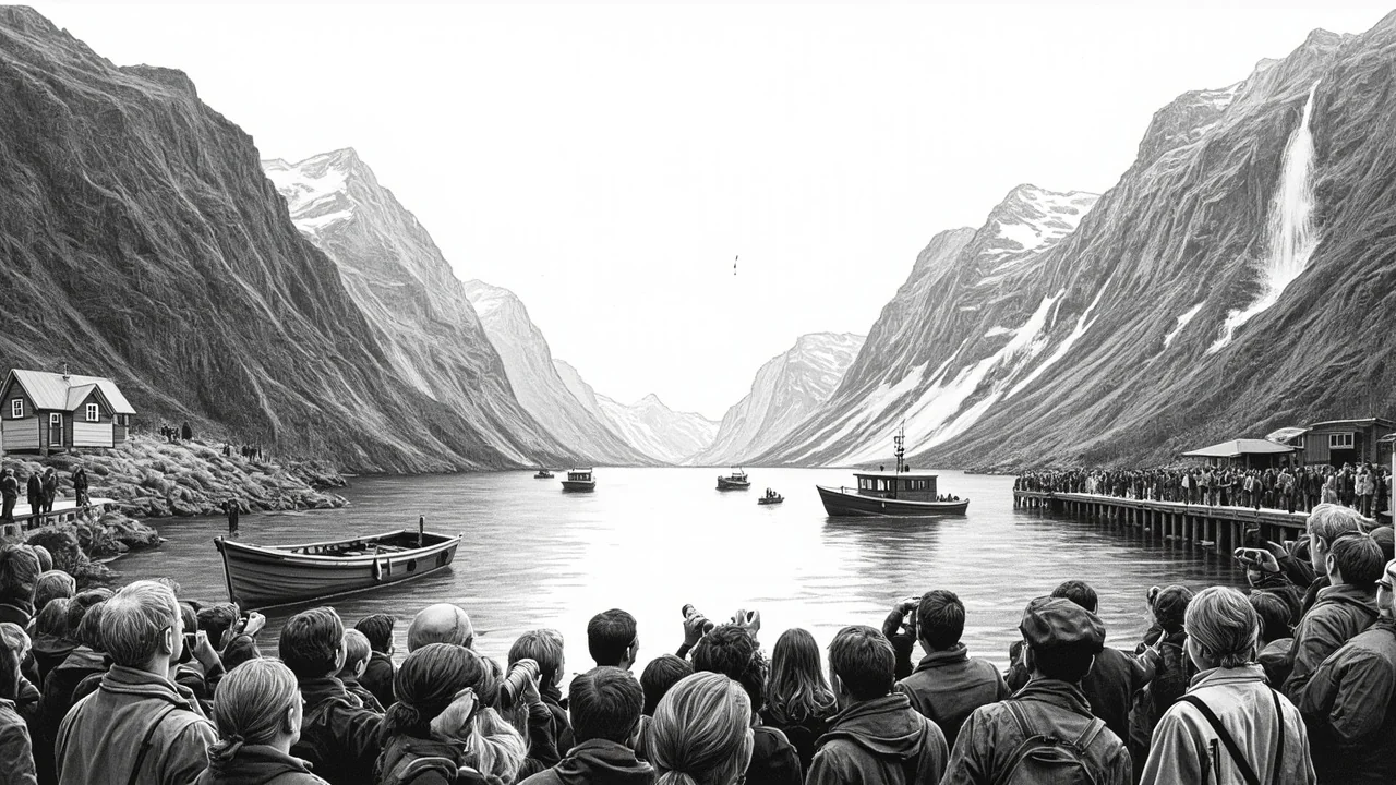 Norway's Geiranger: Locals overwhelmed by 1 million tourists