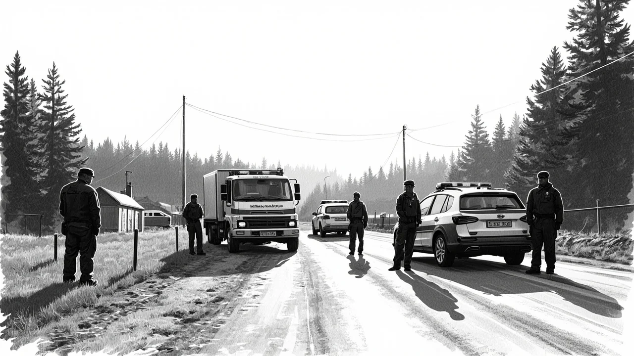 Swedish Police Operation at Rest Stop: 1 Suspect in Attempted Murder