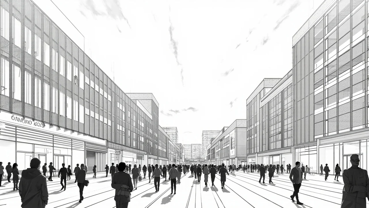 Finland's Espoo Center: 2 Hypermarkets, 105 Homes by 2028