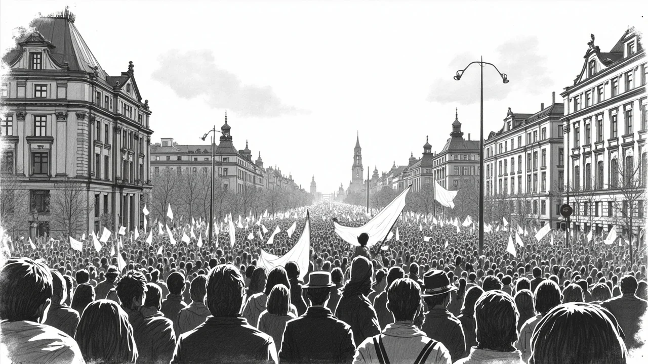 Thousands Join May Day Rallies Across Sweden's Capital