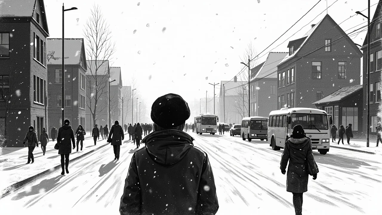 Denmark Braces for Snow, Ice: Traffic Chaos Expected Monday