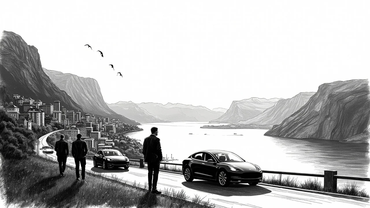 Tesla Registrations Fall in Sweden and France, Surge to Record in Norway