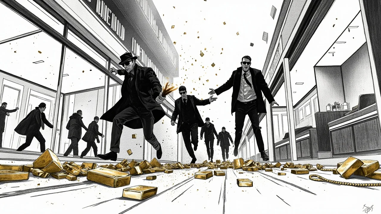 Oslo Jewelry Heist: Thieves Nab 2 Million Kroner in Gold