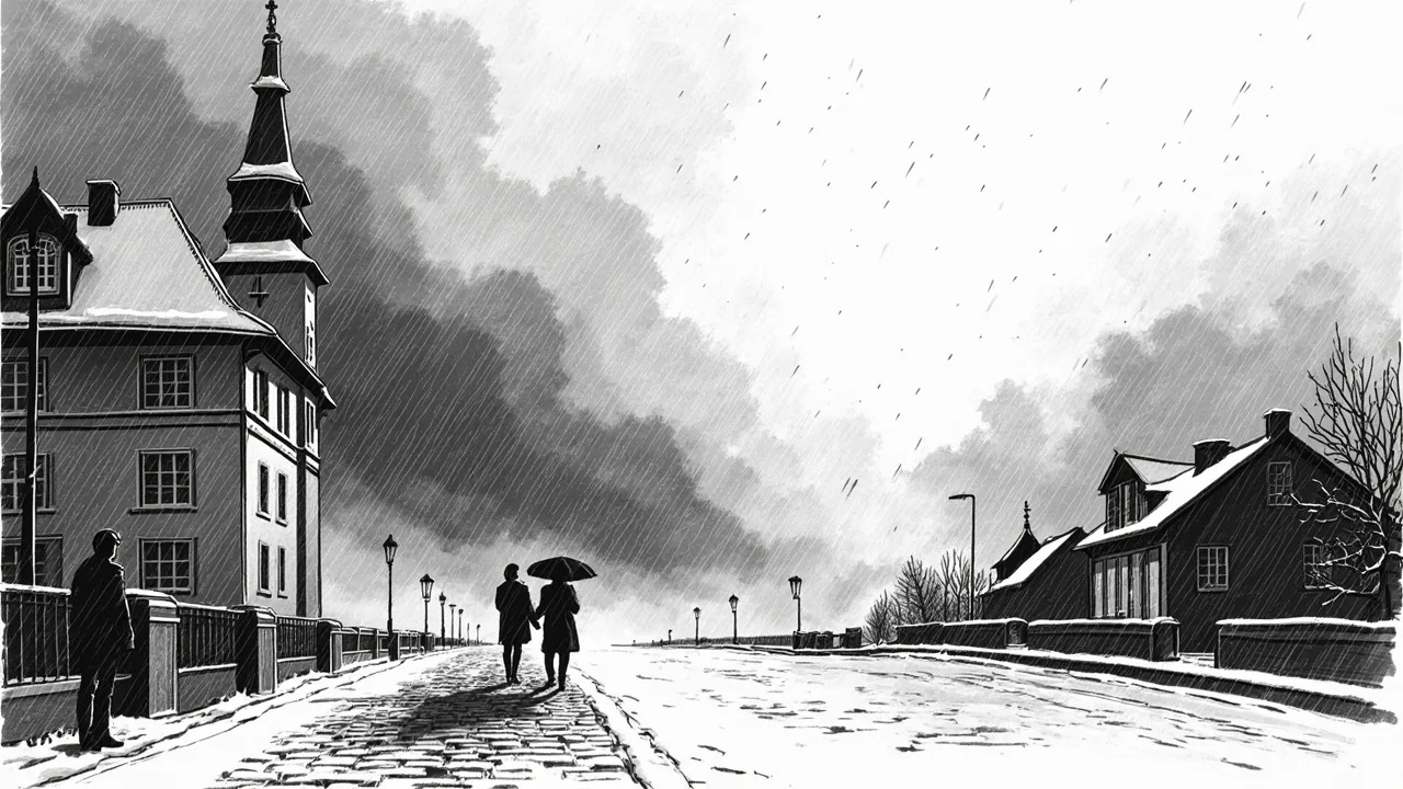 Easter Weather Mix Brings Snow, Rain, Wind and Sun Across Sweden