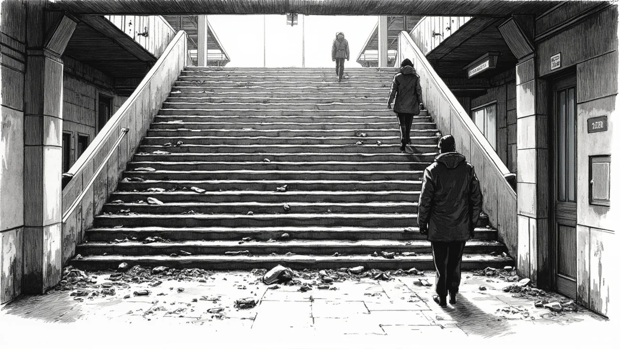 Finland's Filthy Station Stairs: 3-Year Cleanliness Crisis