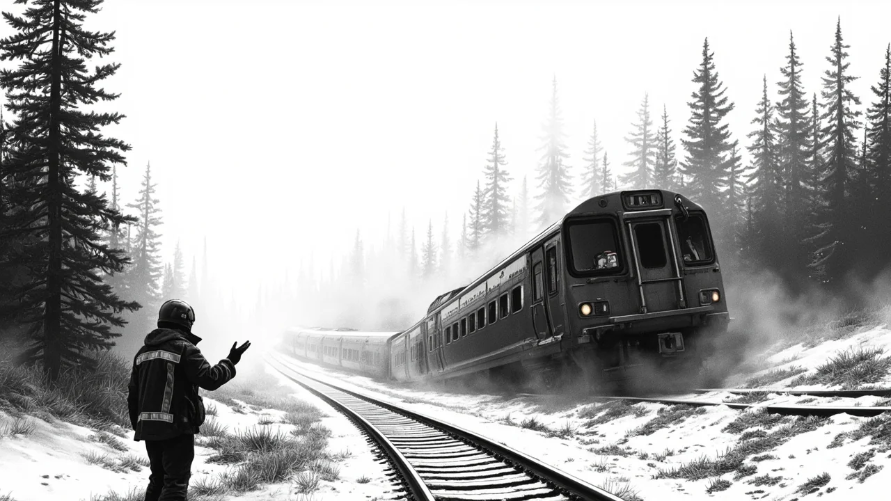 Norway's Gjøvik Line Derailment: Full Service Halt