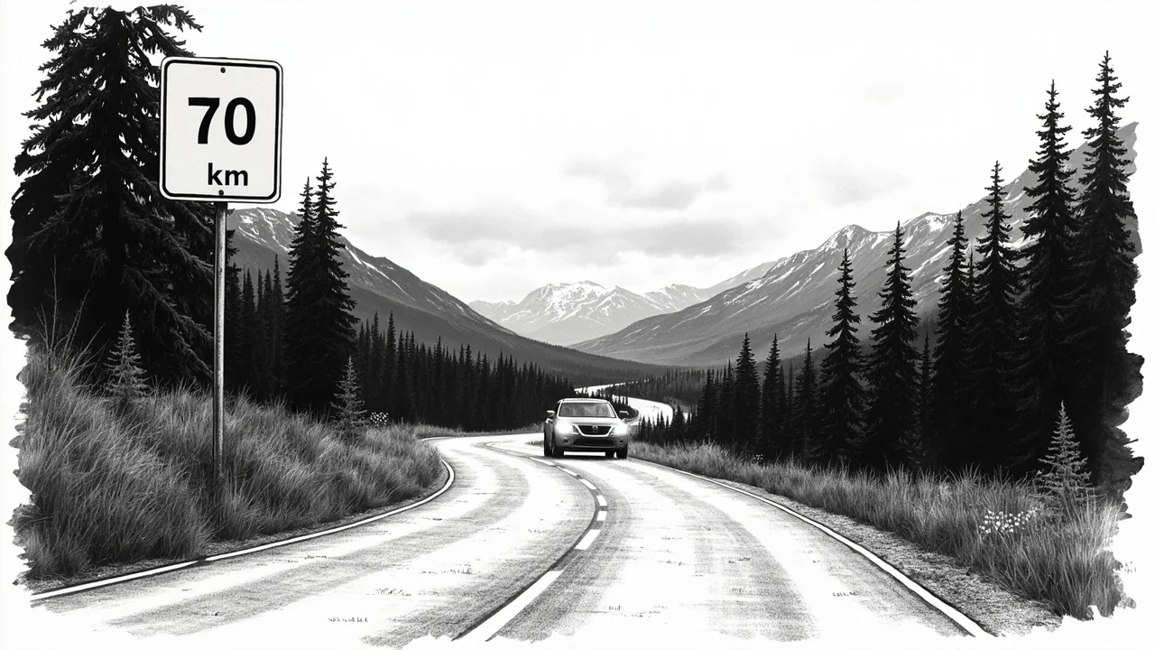 Norway Proposes 70 km/h Limit on Risky Roads