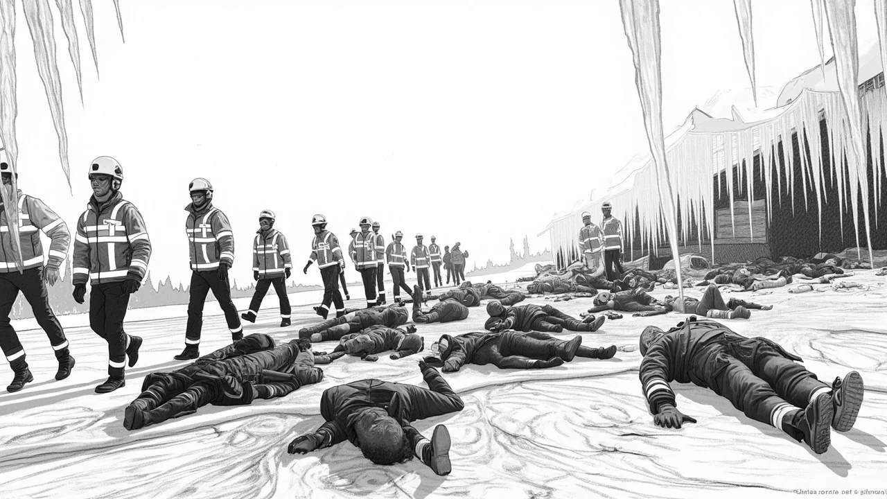 Denmark Ice Accidents: 36 Injured in Icy Havoc