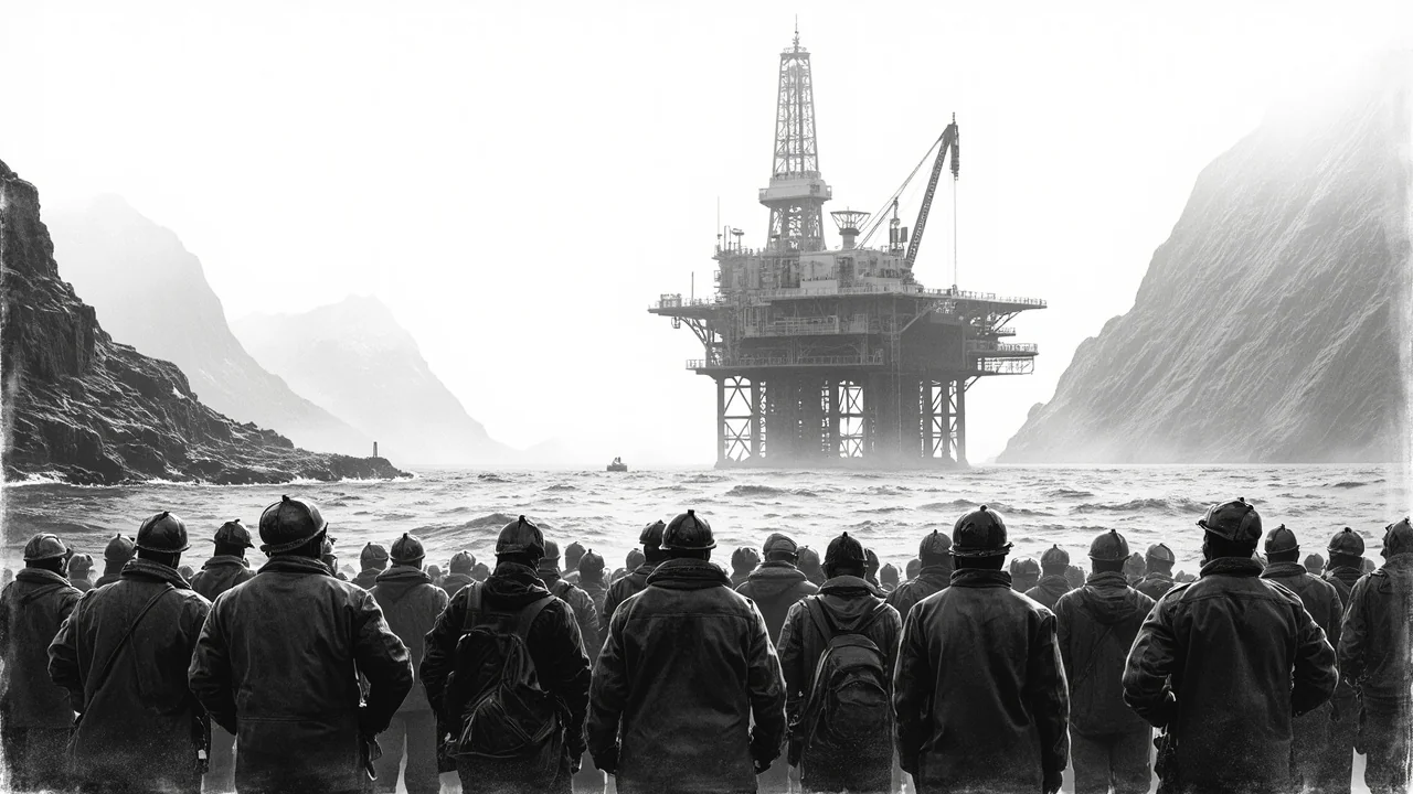 8,000 Norway Oil Workers Vote to Strike, Cutting Output 15%