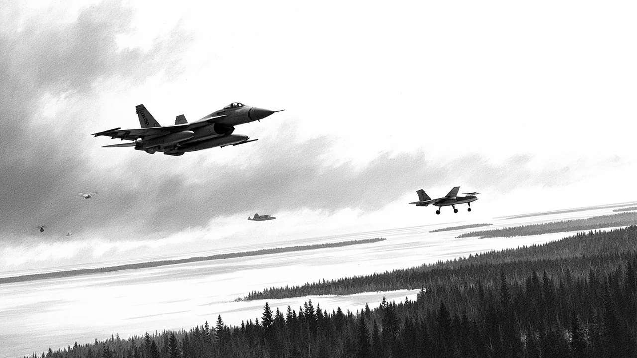 Finnish Air Force Commander Says Fighter Jet Did Not Follow Drone Before Incident