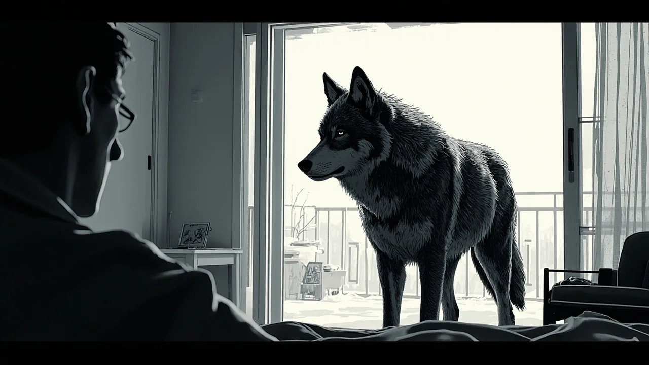 Sweden Wolf Sighting: A Living Room Encounter