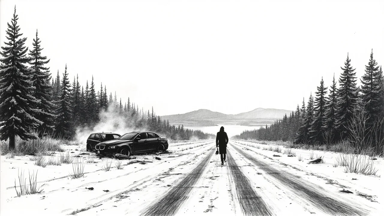 Denmark Winter Crash: 25-Year-Old Critical After M4 Motorway Accident