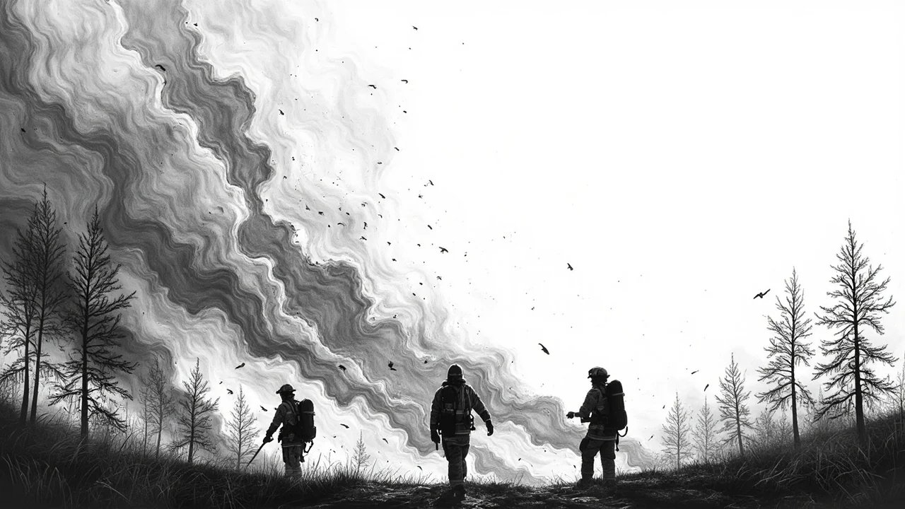 Sandnes Wildfire Prompts 5 Emergency Calls