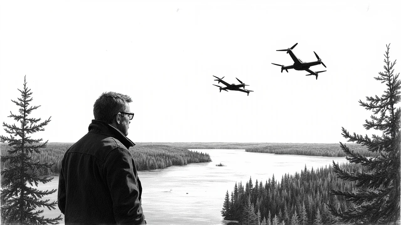 Ukrainian Drones Detected in Finnish Airspace, Journalist Reports