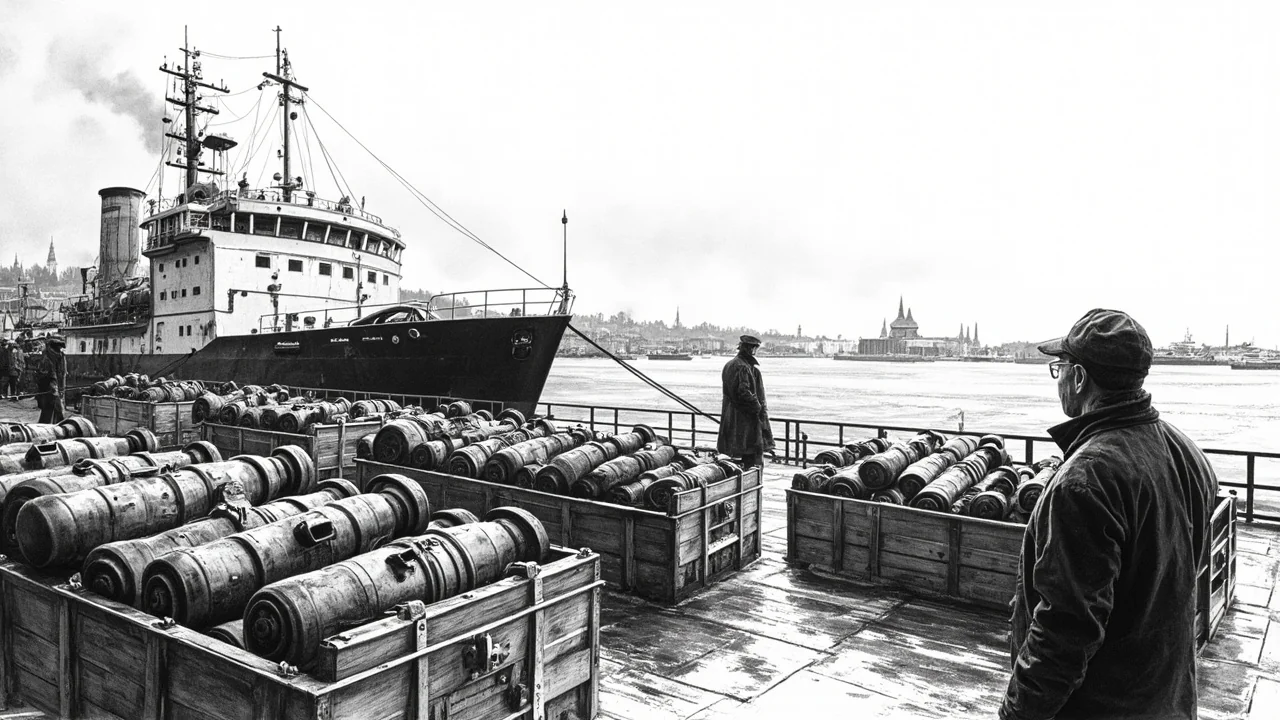 Torpedo Parts Found on Russian Ship in Swedish Port