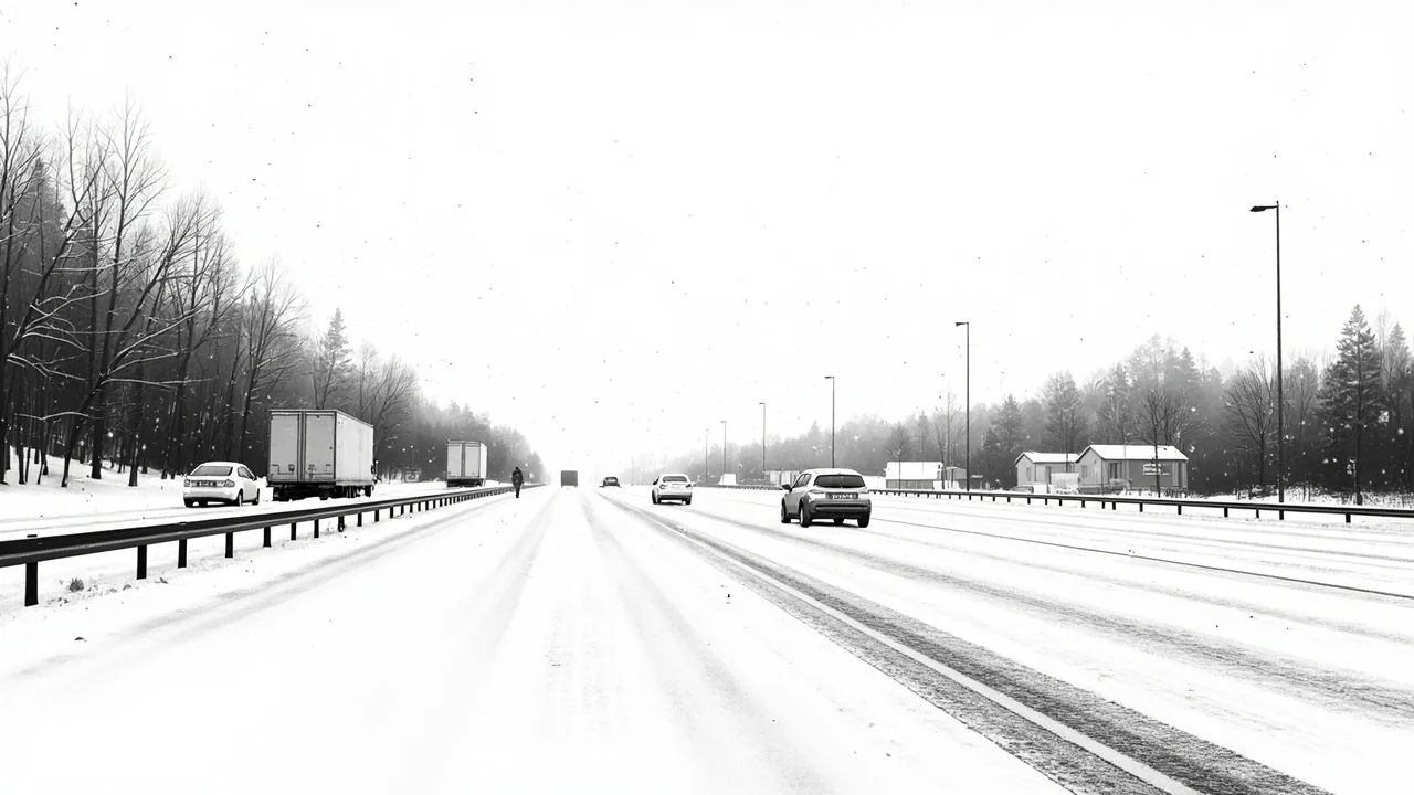 Denmark Motorways: 0 Incidents Despite Snow Warnings