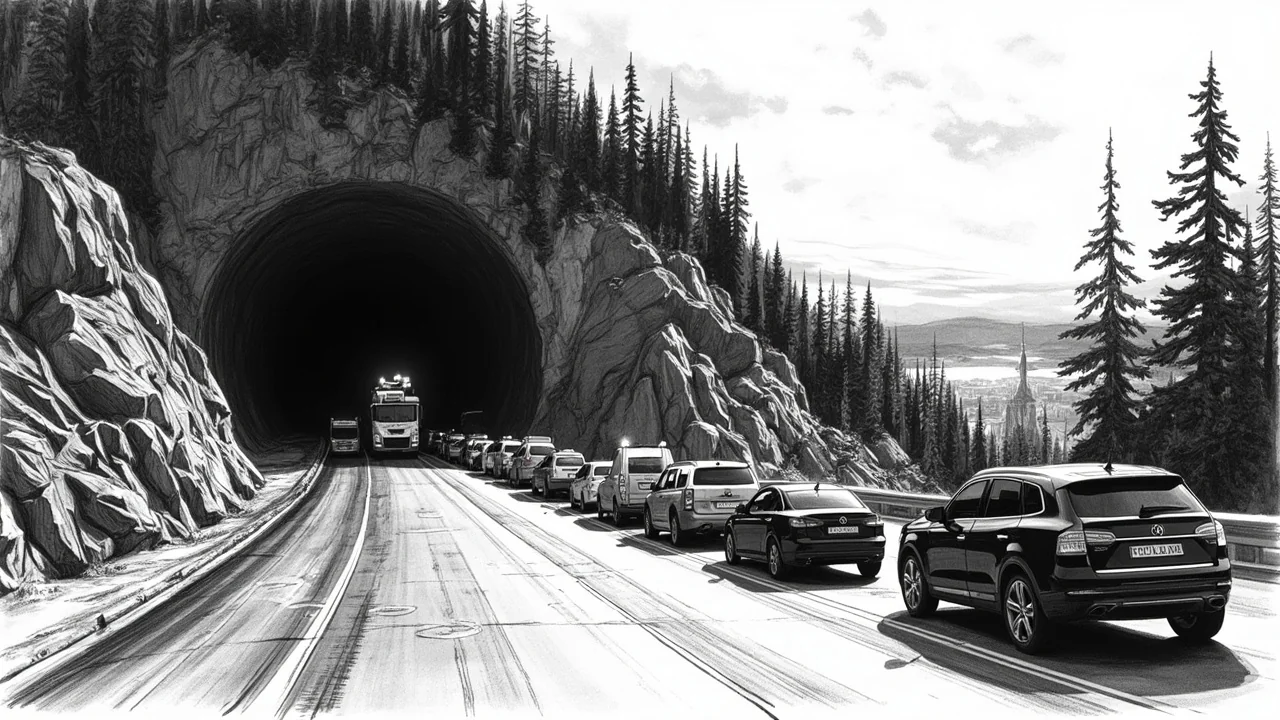 Serious Accident Shuts Down Oslofjordtunnelen in Norway