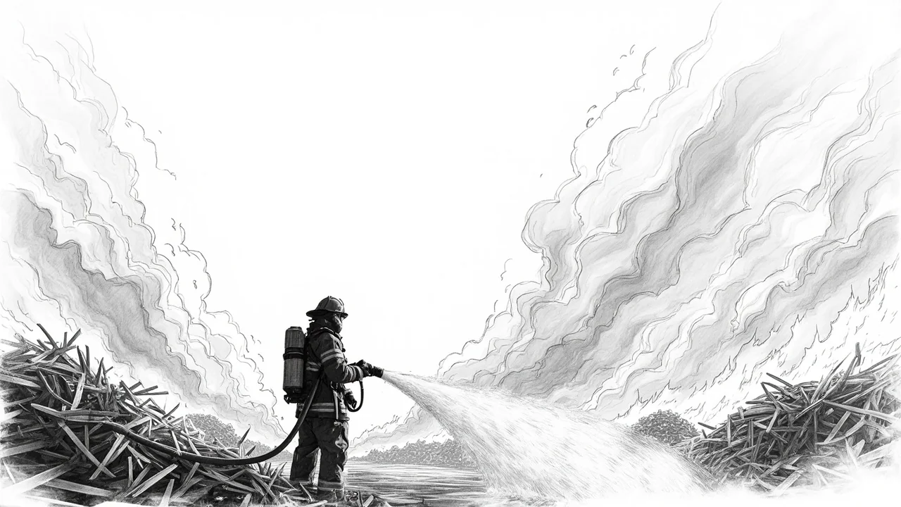 Finland Paper Waste Fire: Self-Ignition Risk at Mikkeli