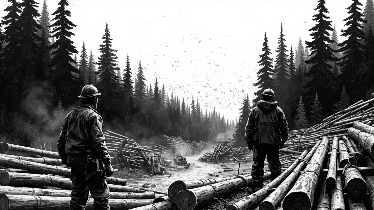 Norway Timber Boom Ends: Record Harvest, Falling Prices