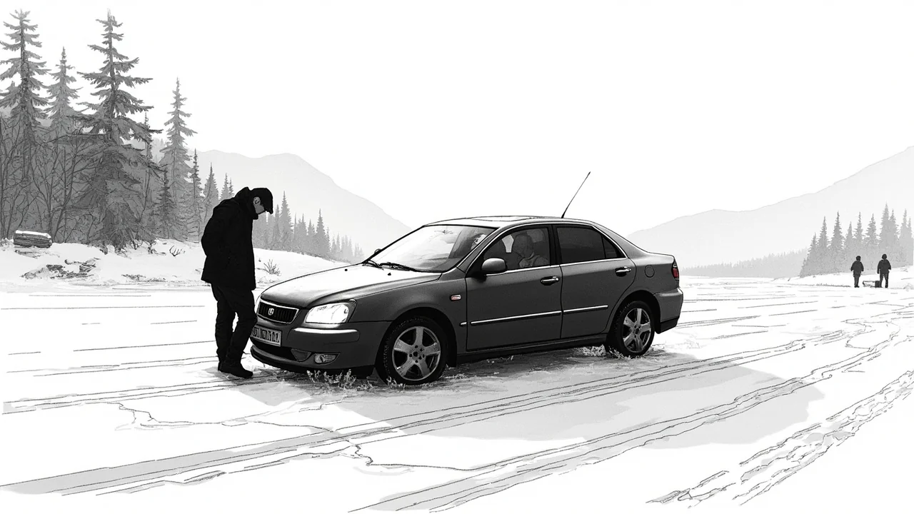 Norway Icy Windshield Driver: 1 License Revoked