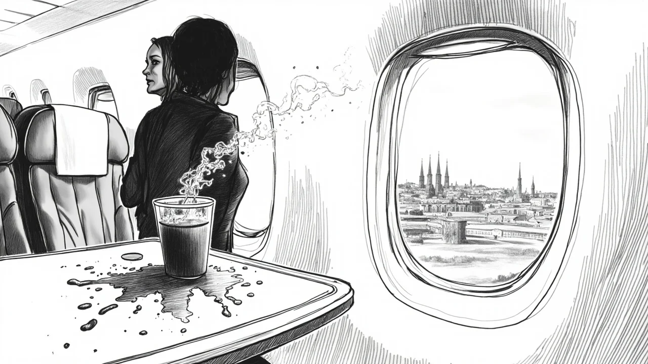 Woman Wins 50,000 SEK After Hot Drink Burn on SAS Flight