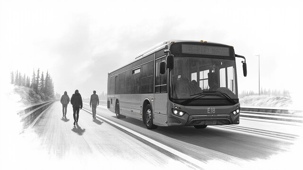 Norway Investigates E18 Electric Bus Fire: 0 Injuries