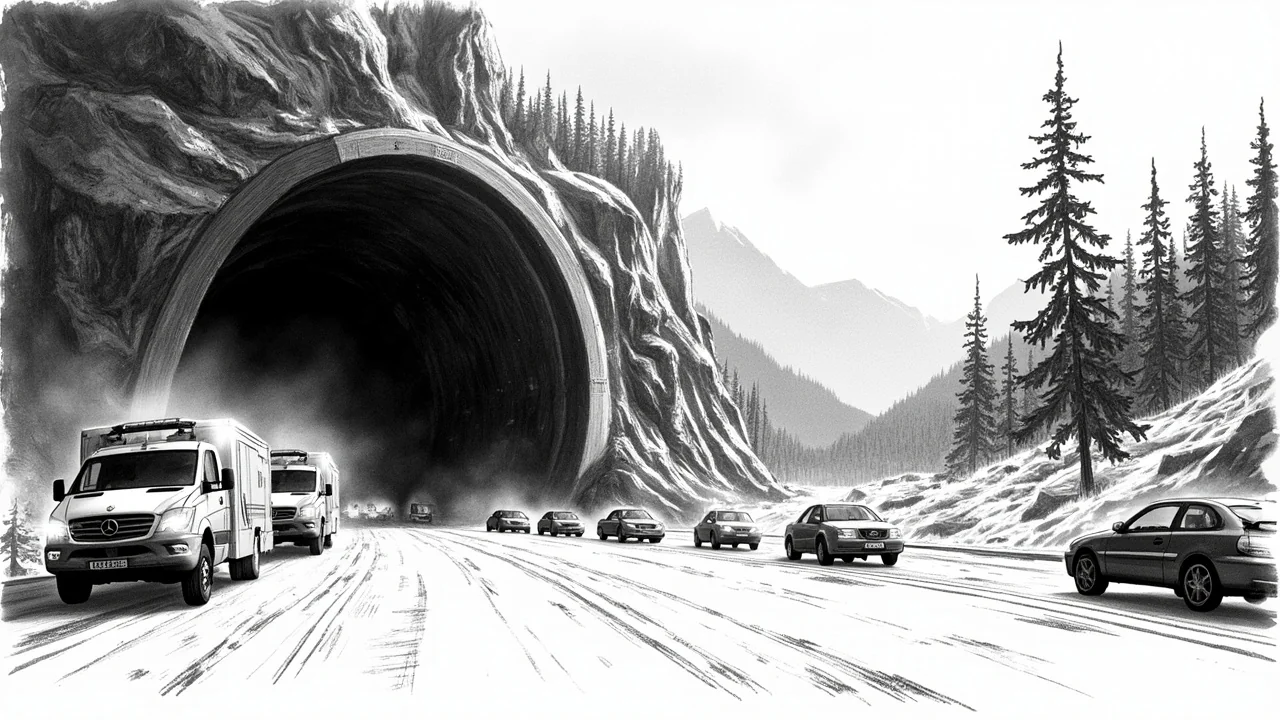 Norway's E18 Shut: 1 Tunnel Crash Halts Key Route