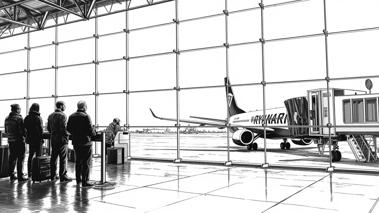 Ryanair Passengers Left Behind at Danish Border Control