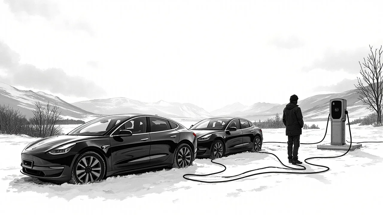 Norway's EV Winter Dilemma: 30% Longer Charge Times