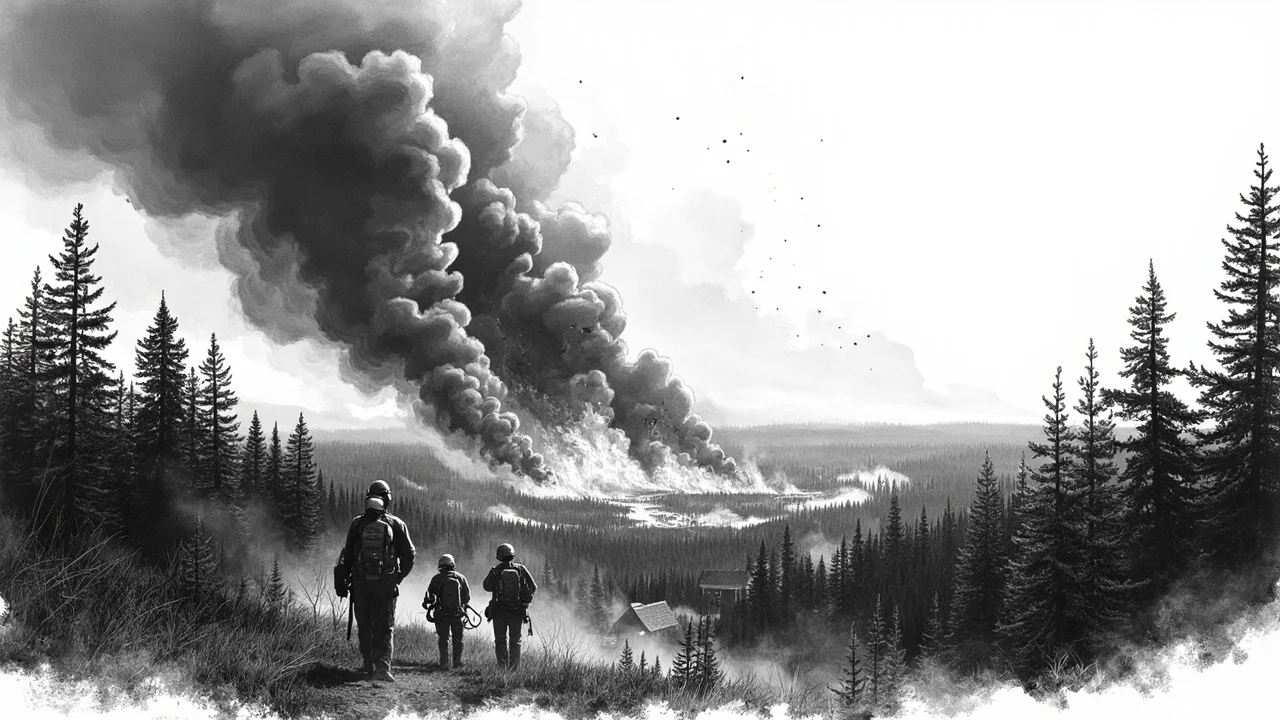 Wildfire Emergency in Partille: Multiple Blazes Rage