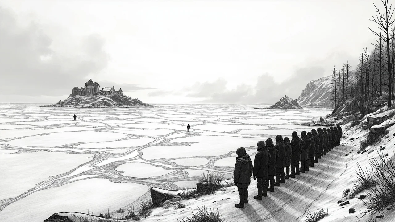 Sweden's Island Isolation: 60 Residents Stranded by Ice