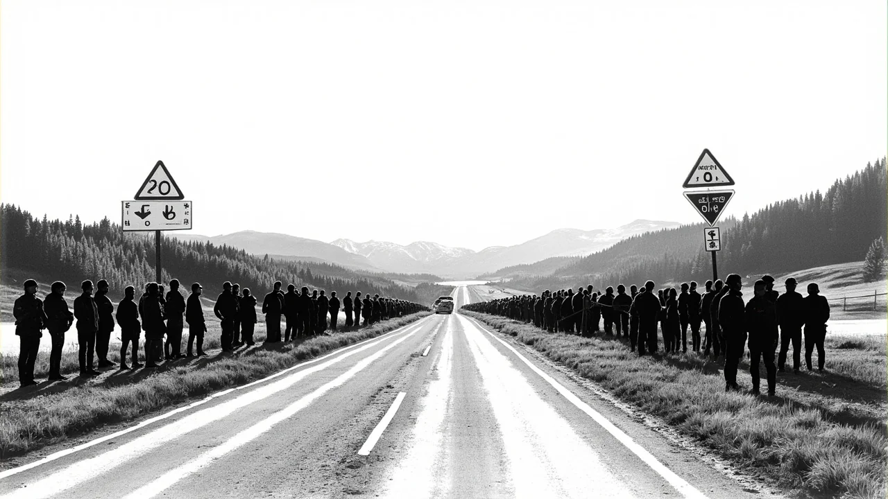 Norway Police Fine 80 Drivers in E16 Speed Control